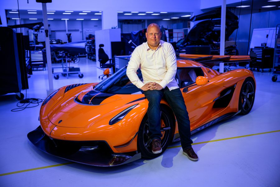 Christian von Koenigsegg, grundare och VD för Koenigsegg.