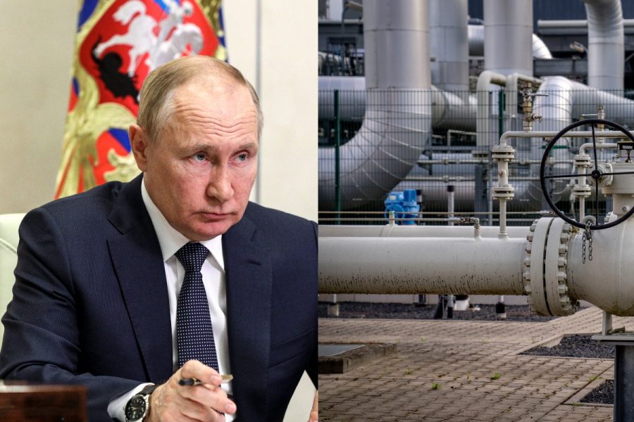 Putin varnar för reducerad kapacitet genom Nord Stream 1 - Putingas