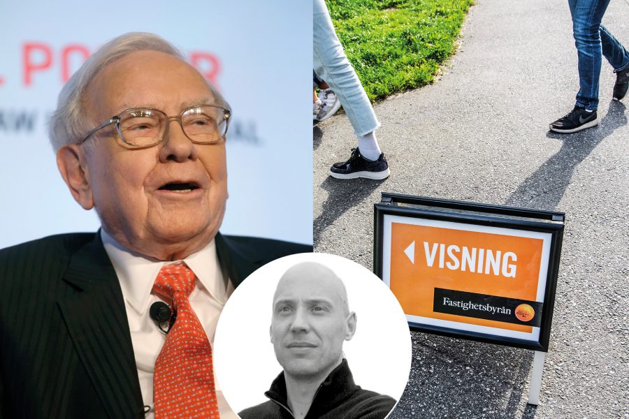 John Skogman tar upp Warren Buffett och bostadsmarknaden i sin krönika i Affärsvärlden.