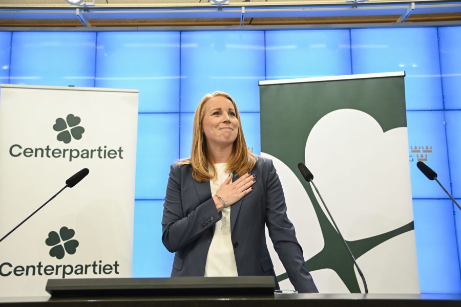 Centerns partiledare Annie Lööf