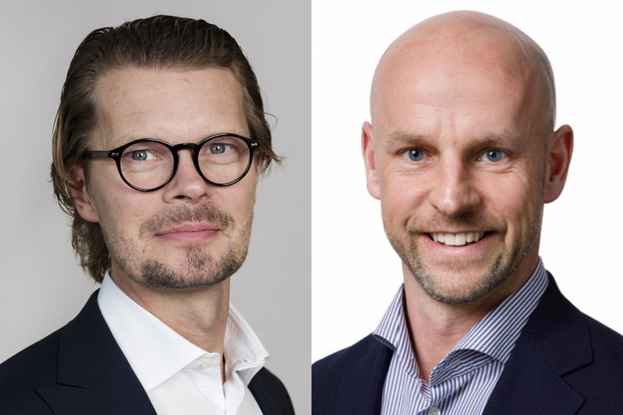Mattias Isaksson och Alexander Dahlberg på nya stolar - Mattias Isaksson och Alexander Dahlberg, Swedbank