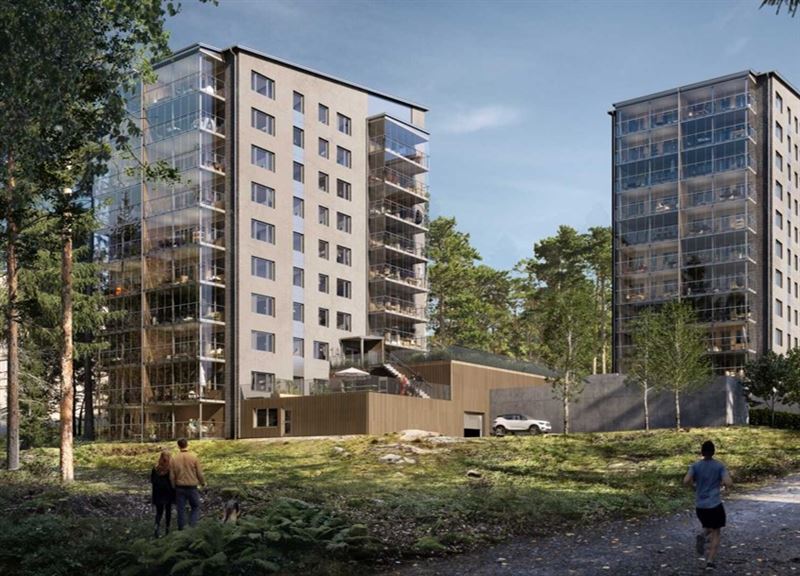 NCC bygger lägenheter i Skellefteå för 175 miljoner - NCC skellefteå 2