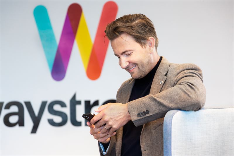 Fredrik Lundberg, VD Waystream