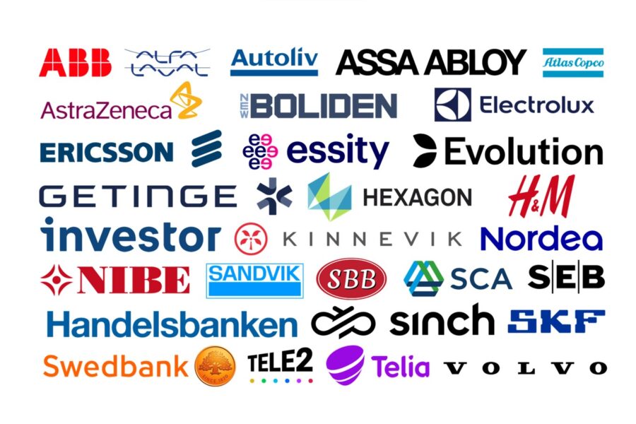 Så värderas OMXS30-bolagen - OMXS30.loggor