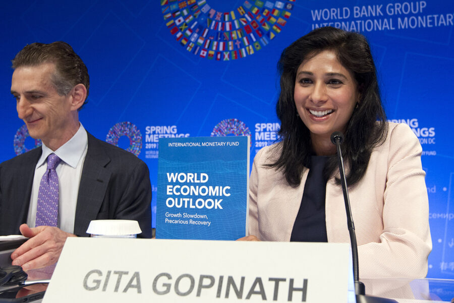 IMF: Inflationen har toppat - IMF Gita Gopinath