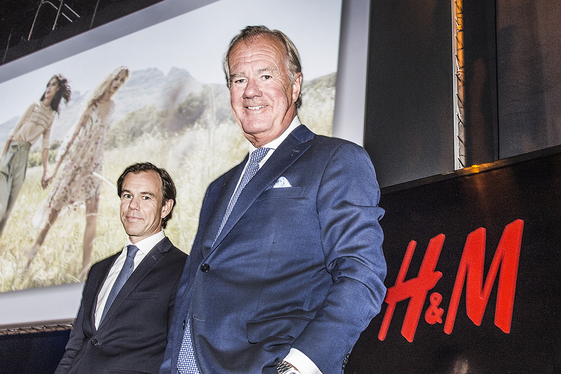 Familjen Persson köper aktier i H&M för 553 mkr