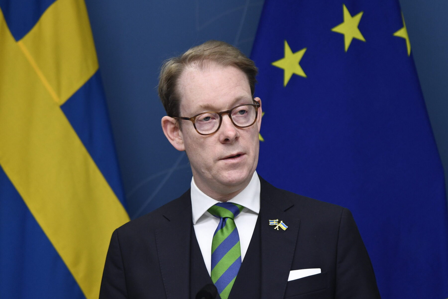 Utrikesminister Tobias Billström avgår