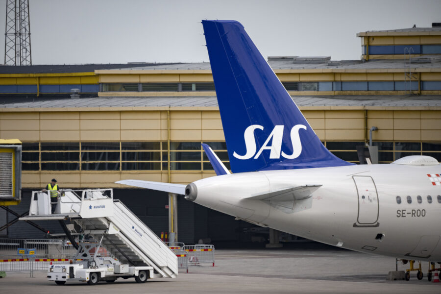 SAS ökade antalet passagerare med 12% i april - SAS