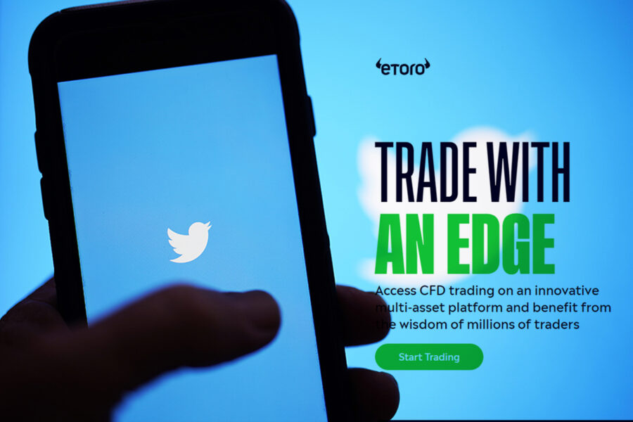 Twitter öppnar för aktiehandel via eToro - Musk Twitter Europe Rules
