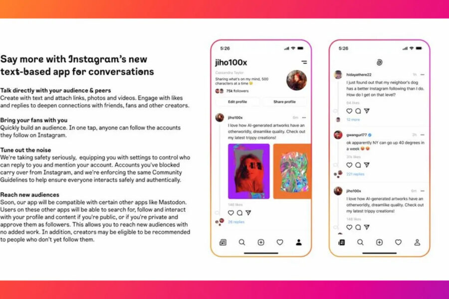 Instagram ska lansera Twitter-utmanare - instagram twitter meta