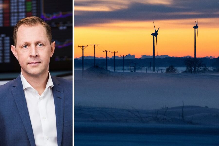 Om vädret spelar ut på ett särskillt sätt kan vi räkna med dubblerade elpriser i Sverige, enligt Johan Sigvardsson, elprisanalytiker på Bixia.