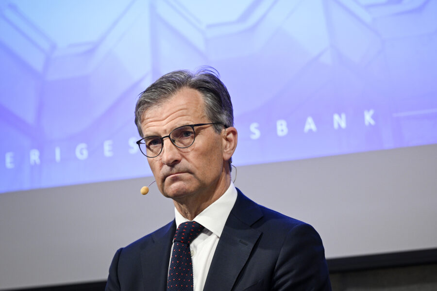 Riksbankens Thedéen: Tror inte på snabba räntesänkningar nästa år - Riksbanken Thedeen