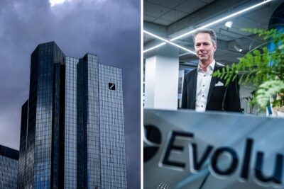 Deutsche Bank slopar köprådet för Evolution