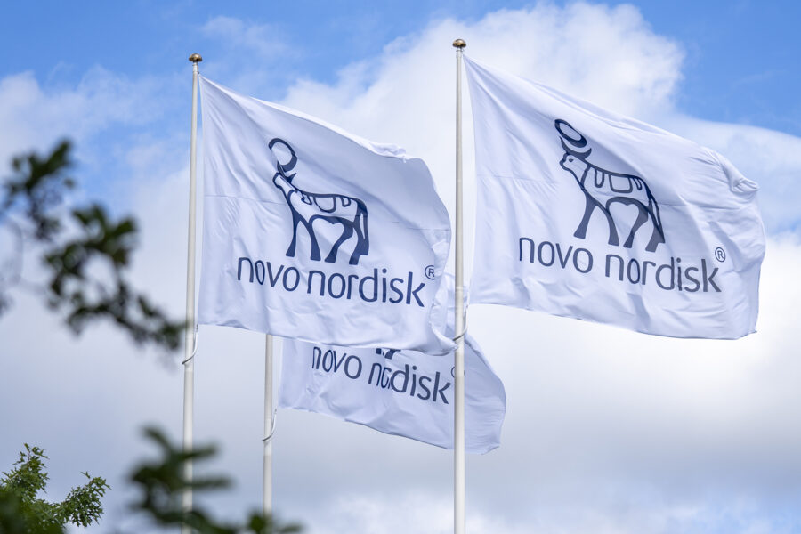 Novo Nordisk planerar jättefabrik i Dublin - Novo Nordisk flag
