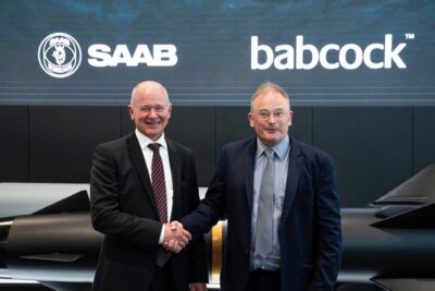 Saab och Babcock vill utveckla 100 meter lång korvett