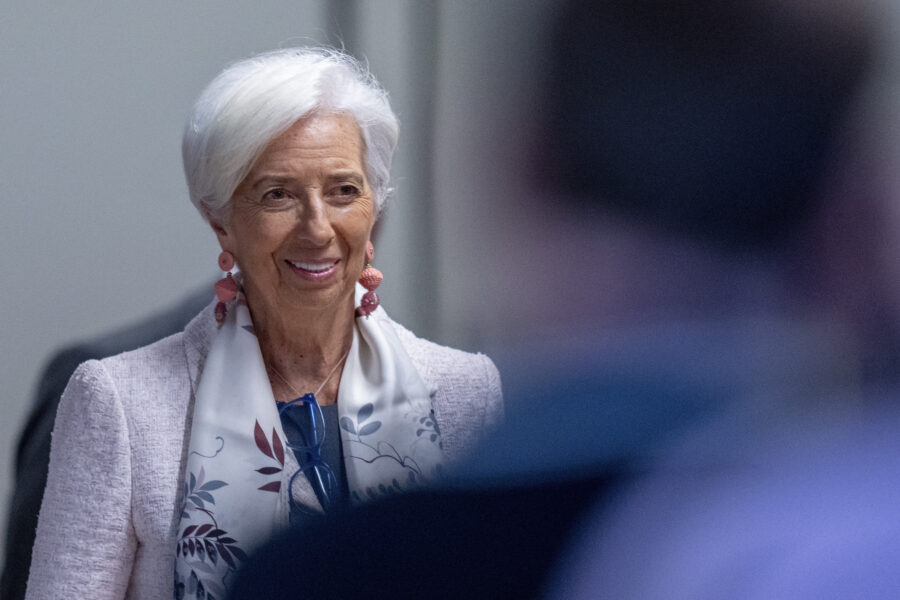 ECB-chefen Christine Lagarde.