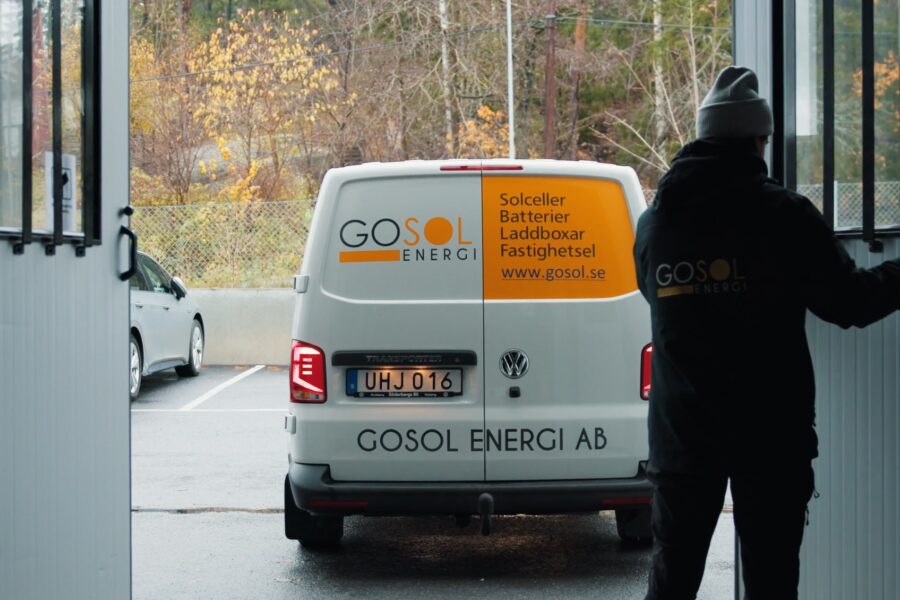 GoSol Energy: Upp som en sol - gosol_bil