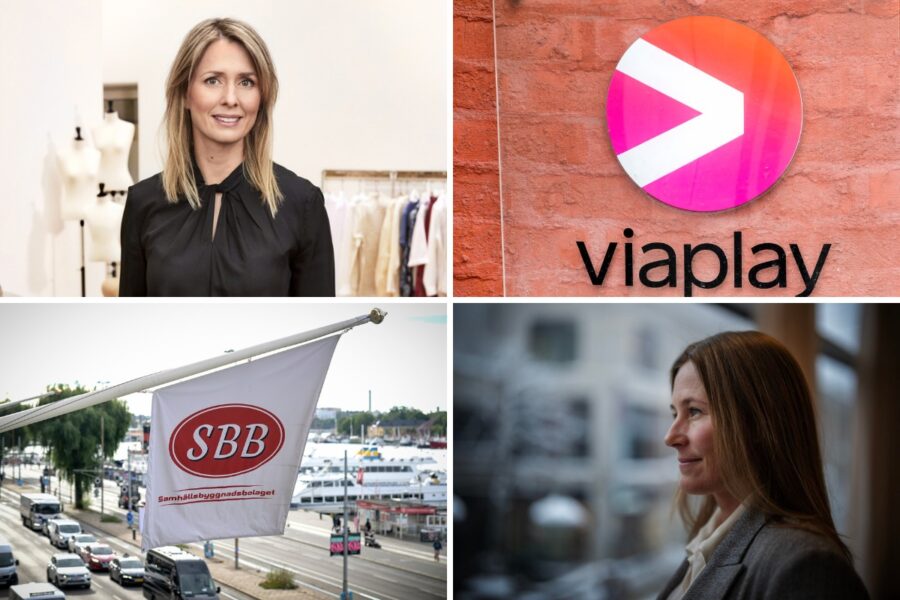 Bästa och sämsta aktierna 2023: H&M vinnare – SBB, Viaplay och SAS i botten - Collage bästa och sämsta