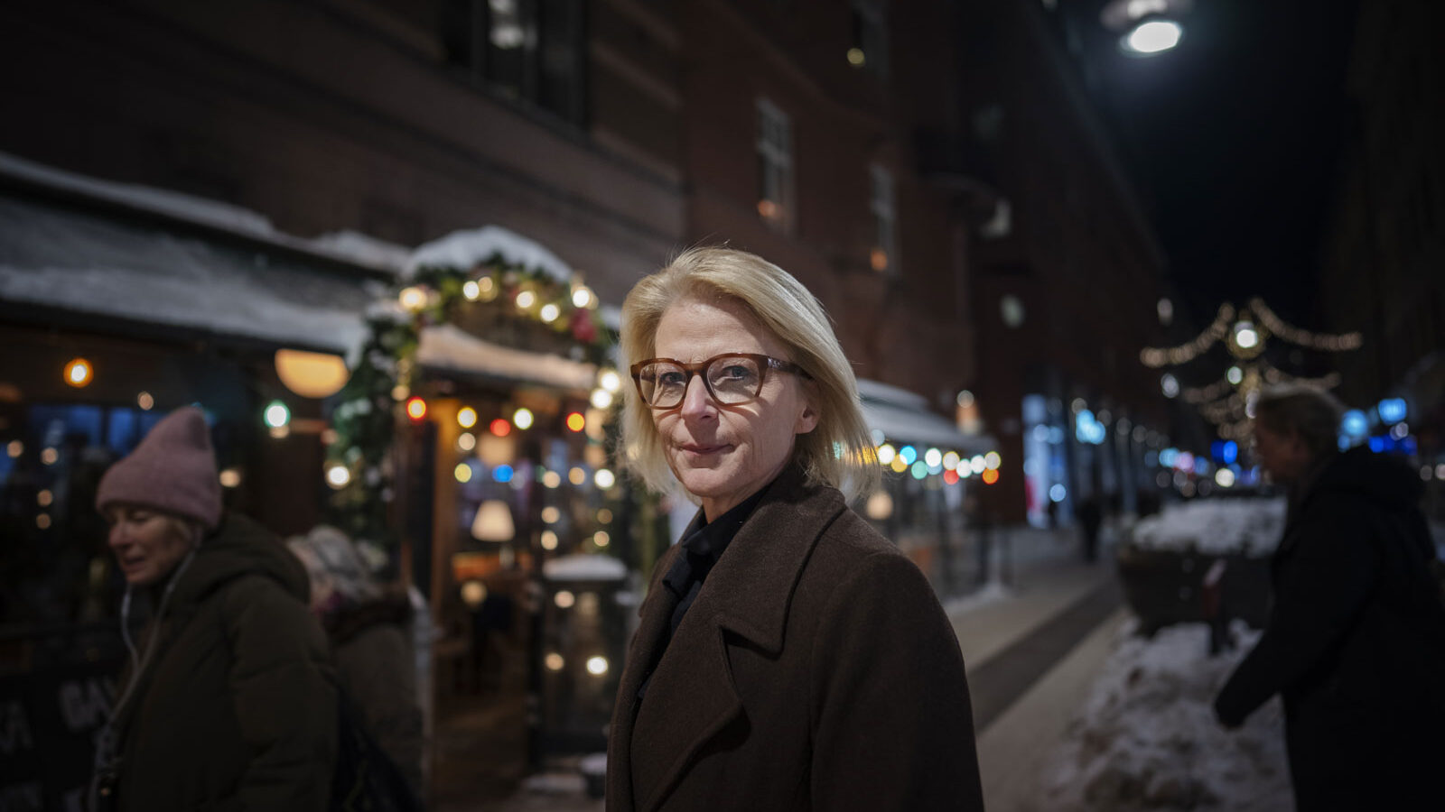 Finansminister Elisabeth Svantesson (M) under en fotografering den 4 december 2023 i Stockholm. Foto: Meli Petersson Ellafi / BILDBYRÅN / COP 162 / MP0072