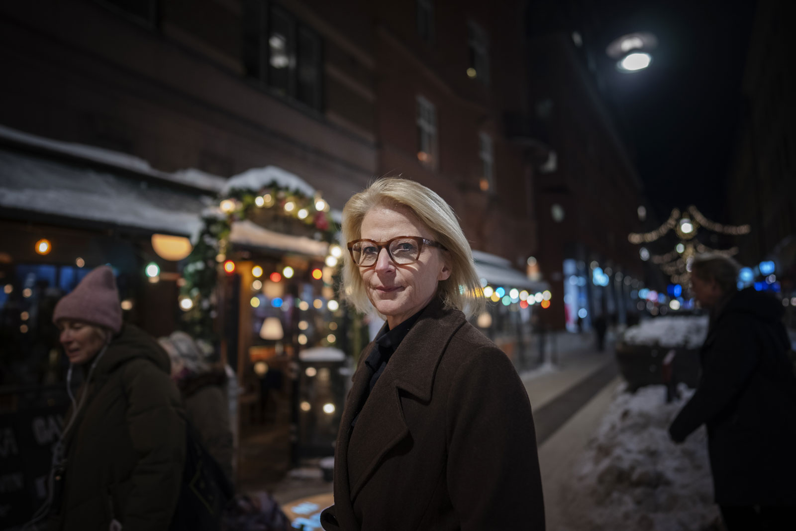 Finansminister Elisabeth Svantesson (M) under en fotografering den 4 december 2023 i Stockholm. Foto: Meli Petersson Ellafi / BILDBYRÅN / COP 162 / MP0072