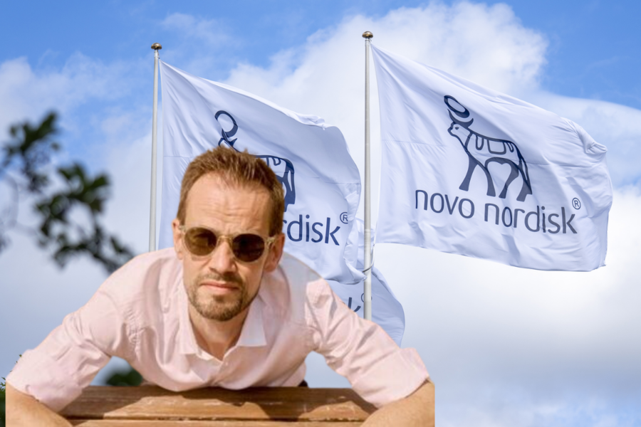 Han är Novo Nordisks ”hovreporter” - Novo Nordisk canva Ole Hall beach