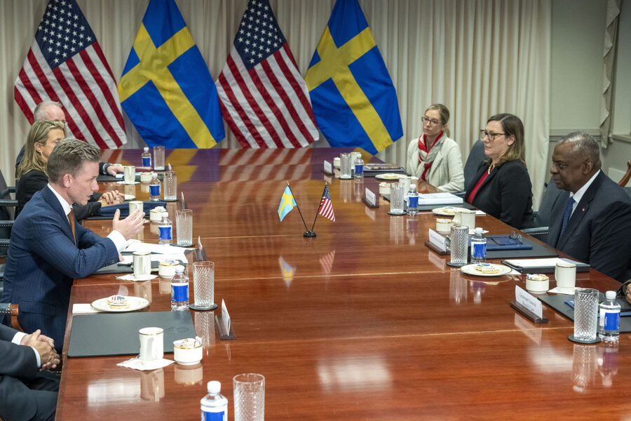 Sverige har undertecknat försvarsavtal med USA - US Sweden
