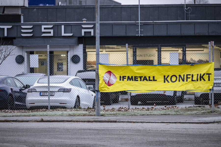 Norska Tesla-chefen: Våra medarbetare är fria att organisera sig - fack if metall tesla