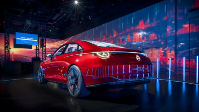 Mercedes-Benz Media Programm in der Area 15  in Las Vegas, 2024Mercedes-Benz media program at Area 15 , Las Vegas, 2024