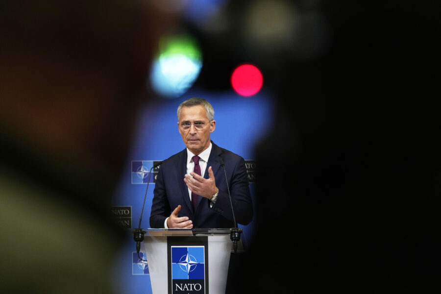 Stoltenberg: Sverige är med i Nato senast vid toppmötet i juli - Belgium NATO Ukraine