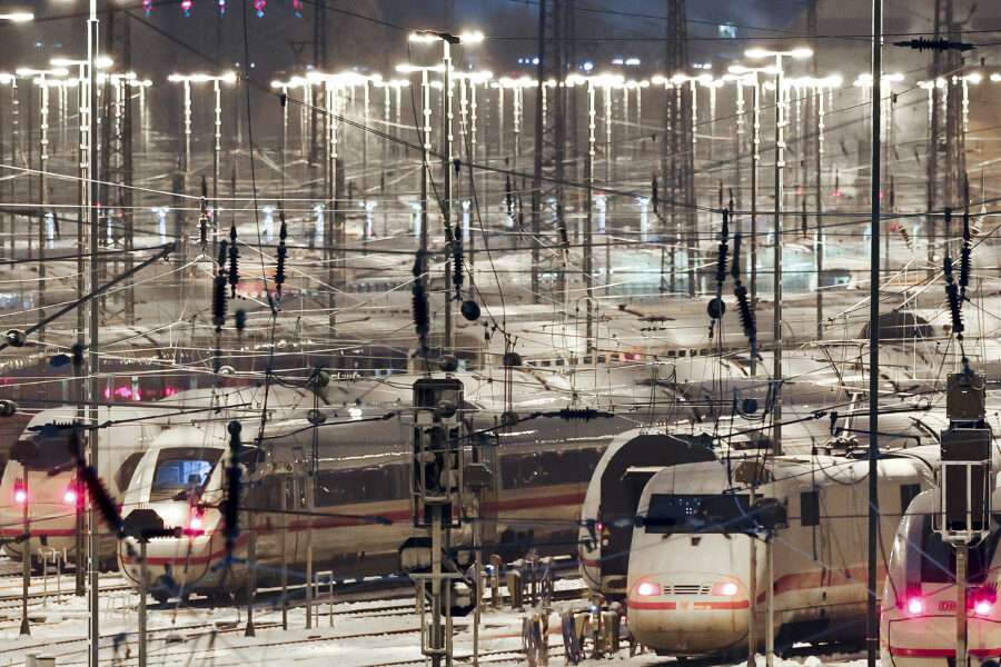 Tyska tågstrejken inledd – trots försök att stoppa den - Germany Rail Strikes