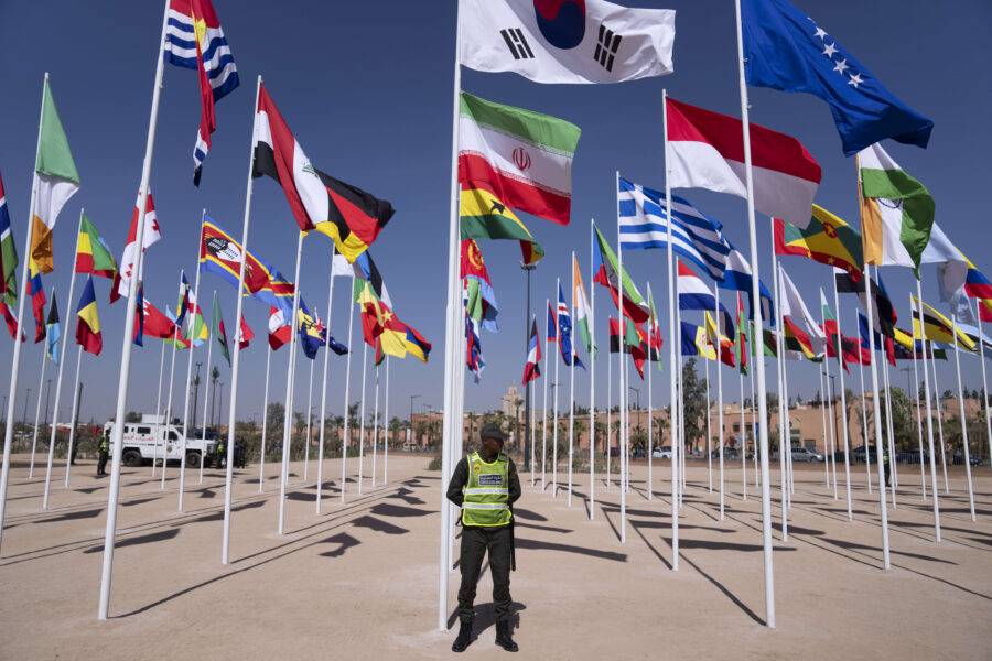 IMF spår global tillväxt om 2,4 procent i år - Morocco IMF Annual Meetings