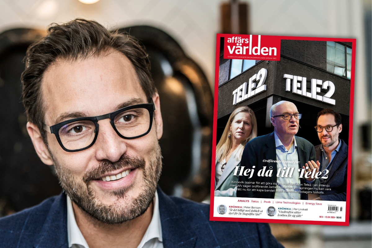 Kinnevik säljer Tele2 till fransk telekomjätte