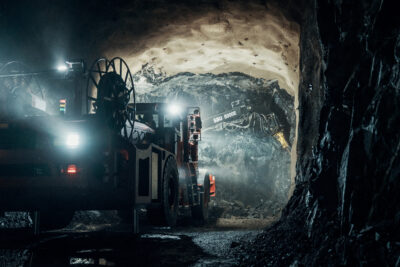 Boliden Area electrified scaling rig