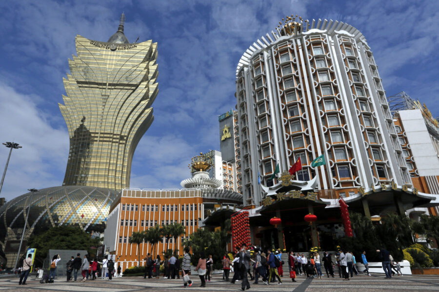 Spelintäkterna i Macao steg i februari men mindre än väntat - World Economy Cities