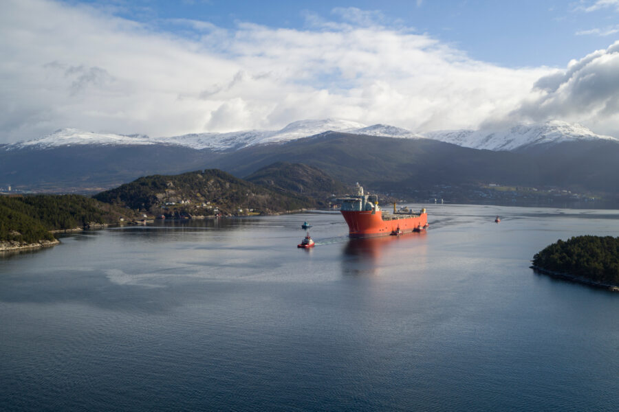 Equinor: För mycket statligt - Johan Castberg tow to Stord