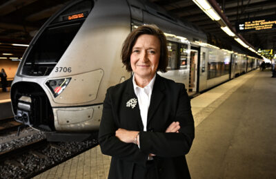 SJ:s VD och koncernchef Monica Lingegård.