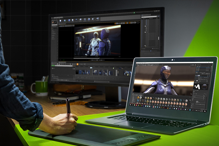 Höjda riktkurser för Nvidia inför rapport - NVIDIA_Studio_01