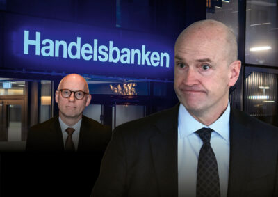Michael Green är Handelsbankens, och ordförande Bomans, fjärde VD på tio år. Foto: TT