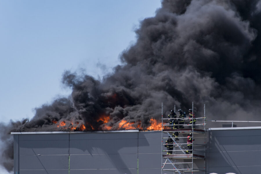 Brand hos Novo Nordisk igen - Denmark Fire