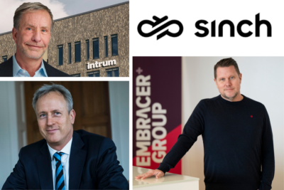 Intrum, Sinch, SBB, Embracer, Wingefors, Synnes