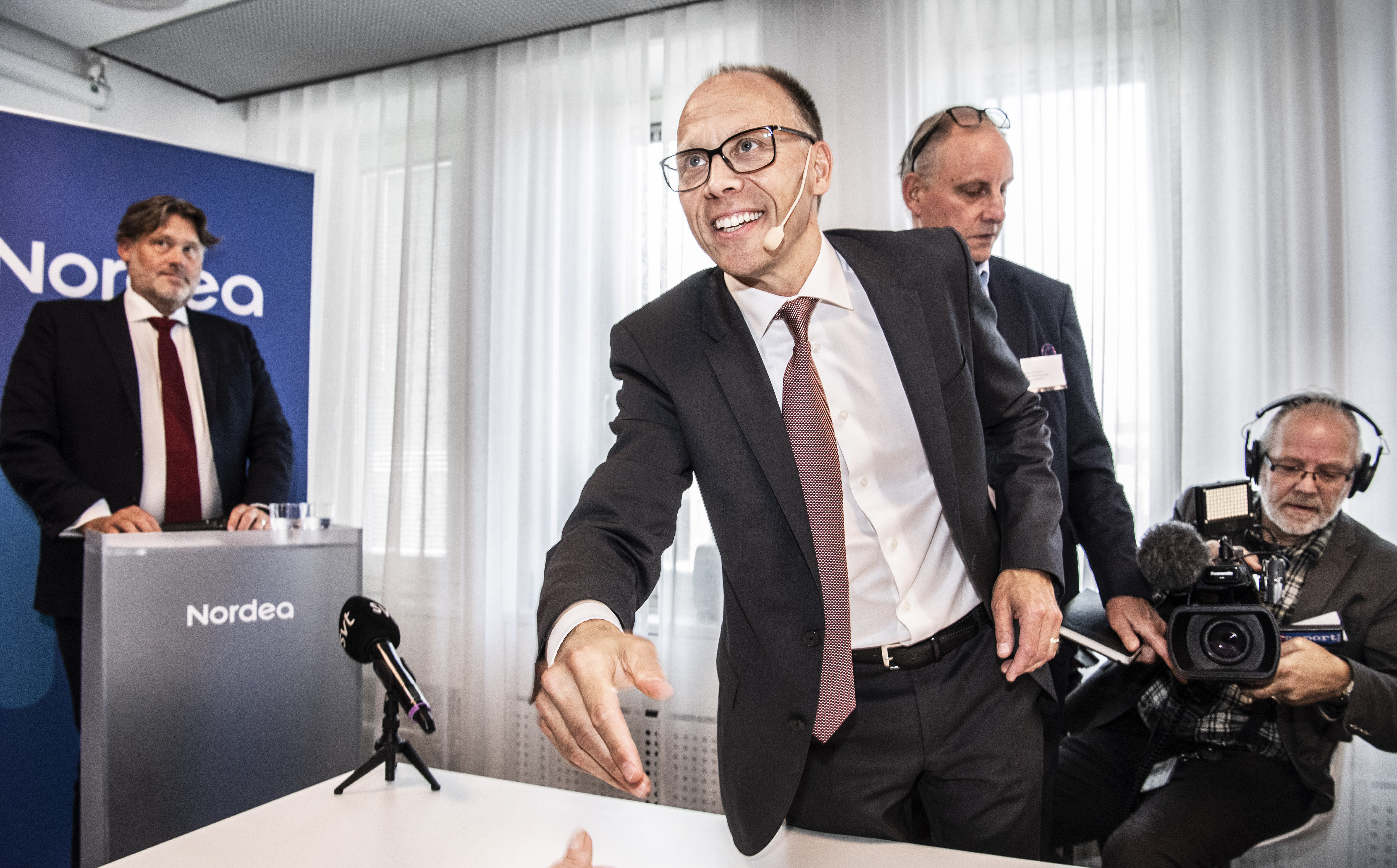 Nordea ökar vinsten och höjer utdelningen