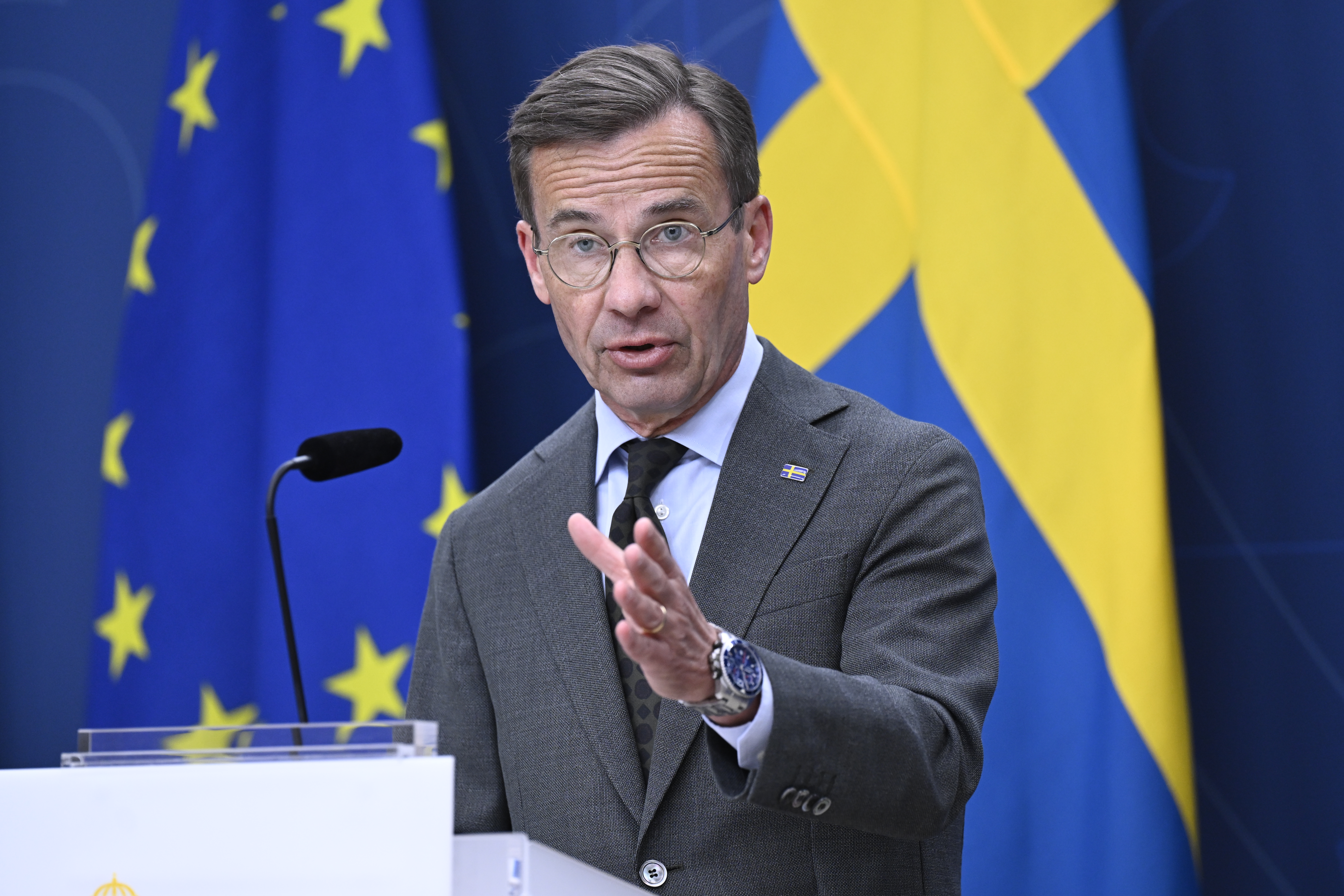 Kristersson om toppmötet: ”Välkomna till Sverige!”