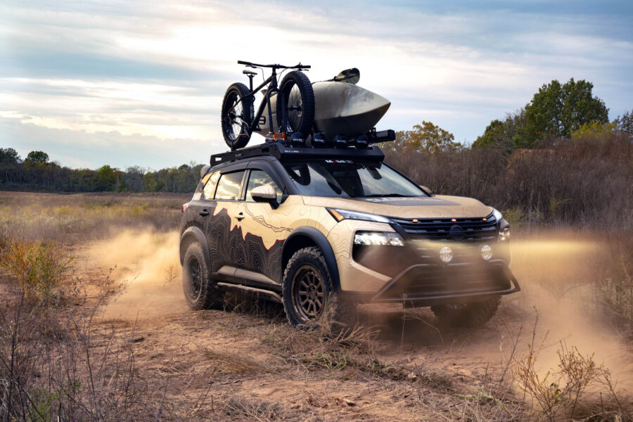 Nissan och Honda överväger samarbete inom laddstruktur - Project Rugged Rogue–24b
