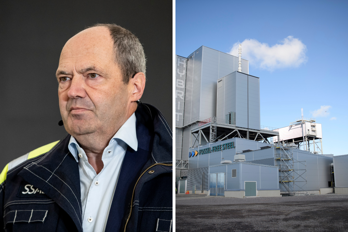 SSAB:s VD efter Hybrit-beslutet: Påverkas inte alls