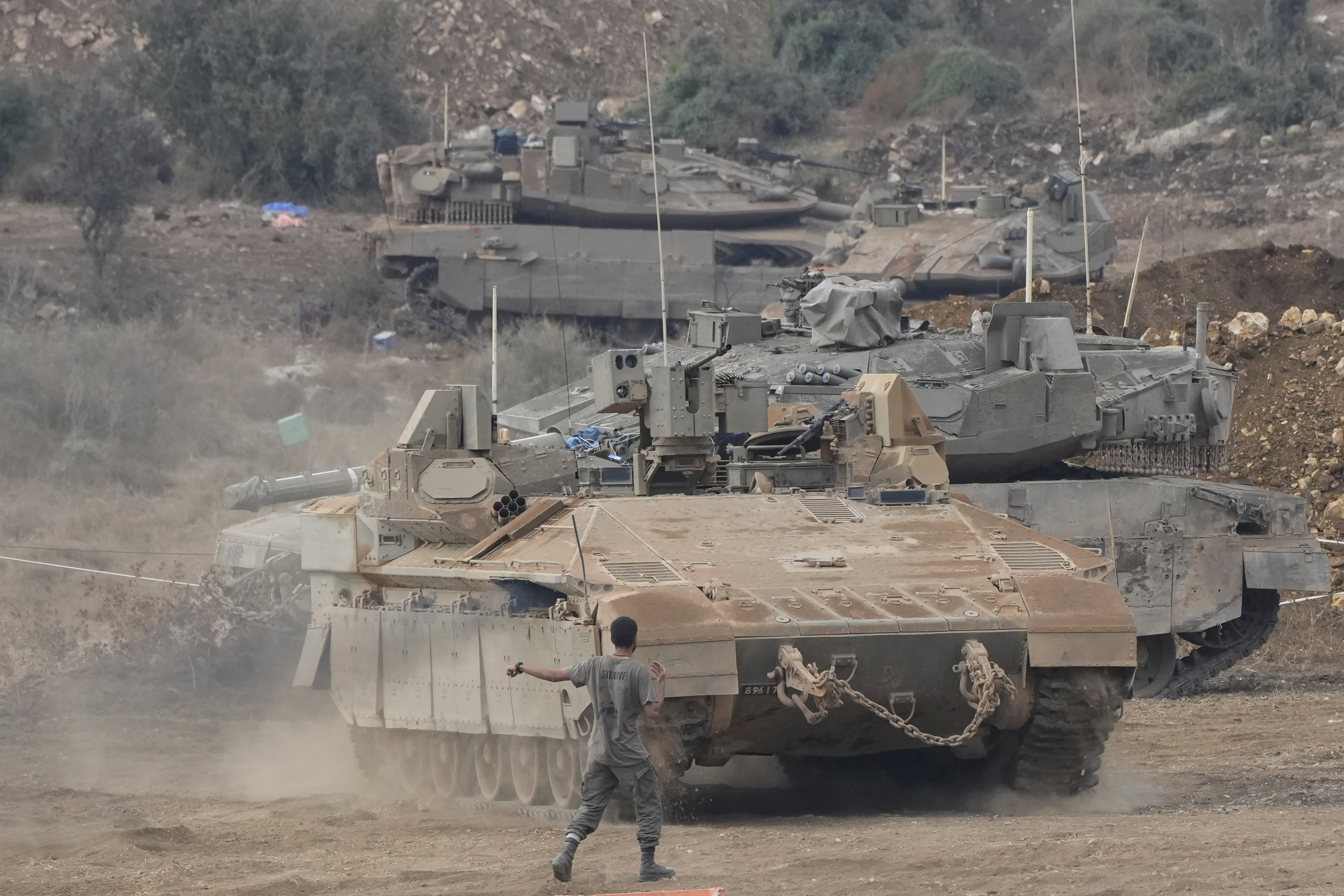 Israel har inlett markangrepp i södra Libanon