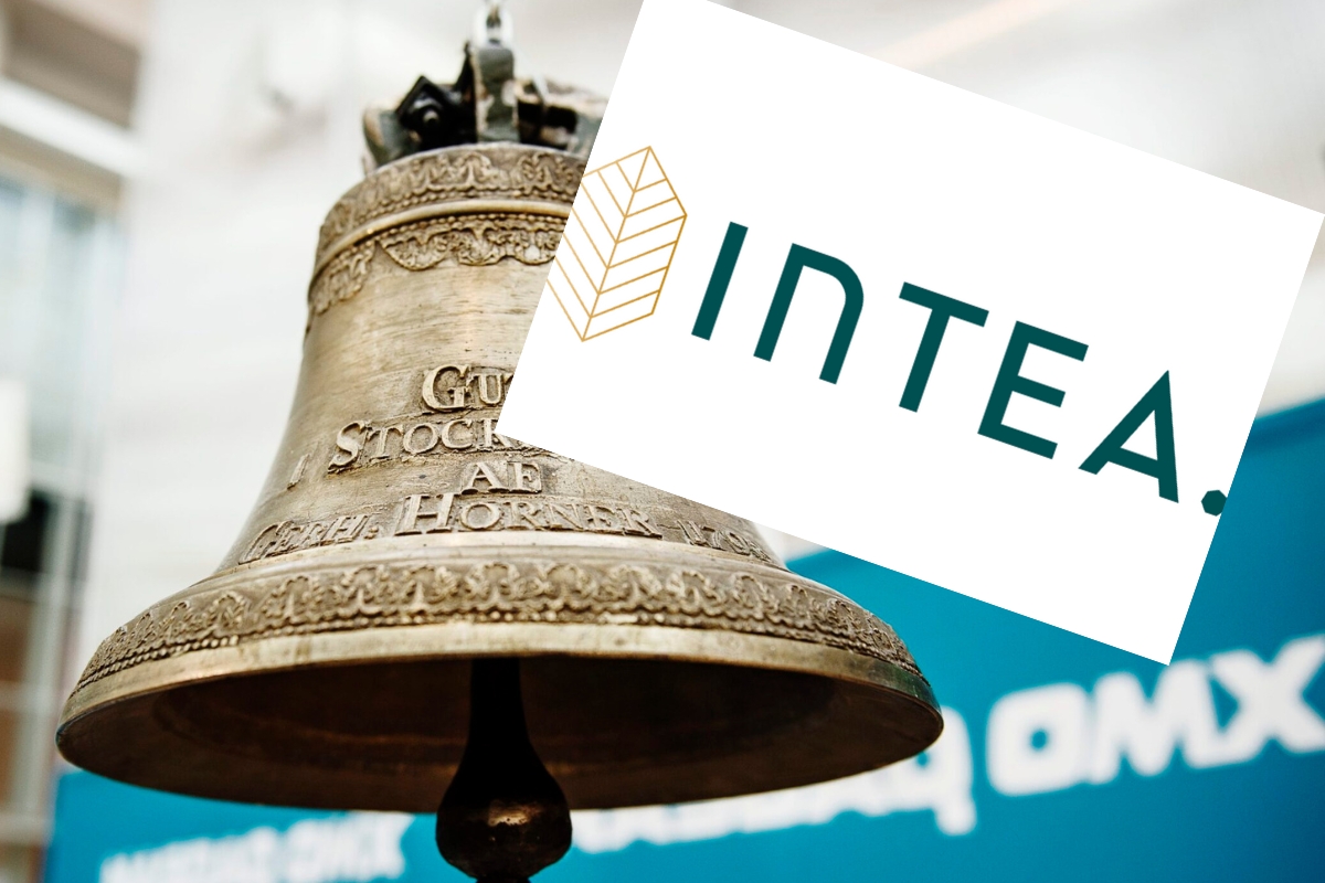 Fastighetsbolaget Intea bekräftar notering på Nasdaq Stockholm