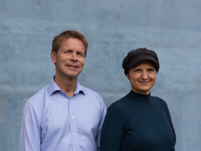 Yubico VD Mattias Danielsson och medgrundare Stina Ehrensvärd.