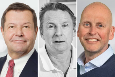 Fredrik Cappelen Dometic, Claes Mellgren AQ Group, Krister Blomgren Engcon