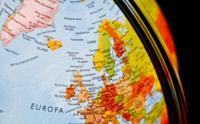 Europa genre jordglob Europabörser