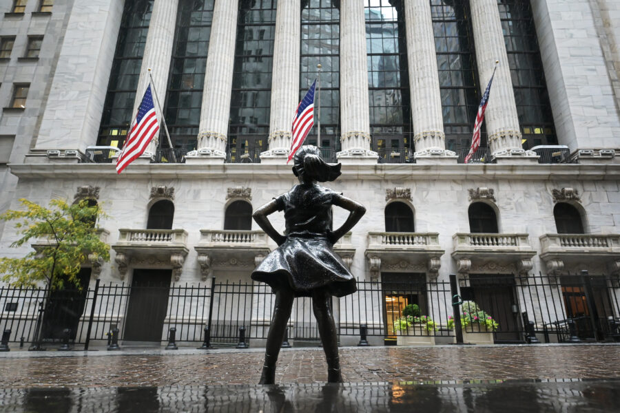 Wall street stiger – finanssektorn lyfter mest - Wall Street